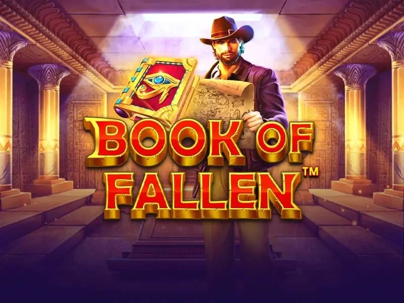 Book of the Fallen online game logo by Pragmatic Play on instancasino.fr