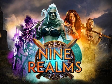 Nine Realms by Red Tiger Gaming, showcased at instancasino.fr – game logo